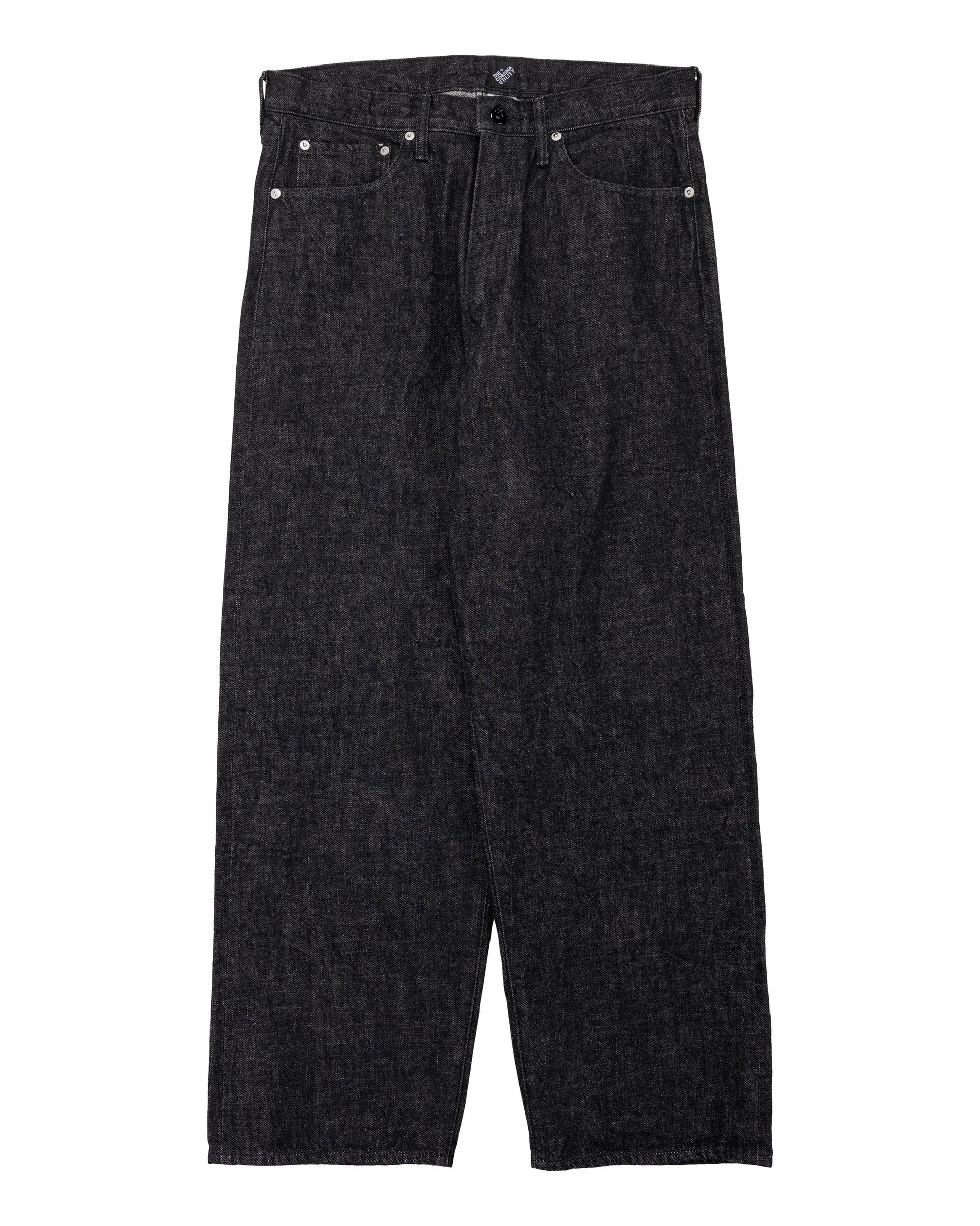 lost & found The Corona Utility The Corona Utility CP005 W05 Five Pocket 13.5oz Selvedge Denim Black