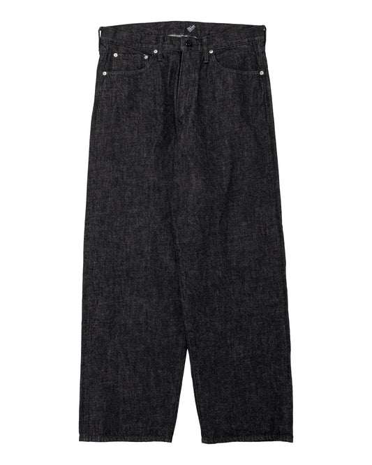 lost & found The Corona Utility The Corona Utility CP005 W05 Five Pocket 13.5oz Selvedge Denim Black