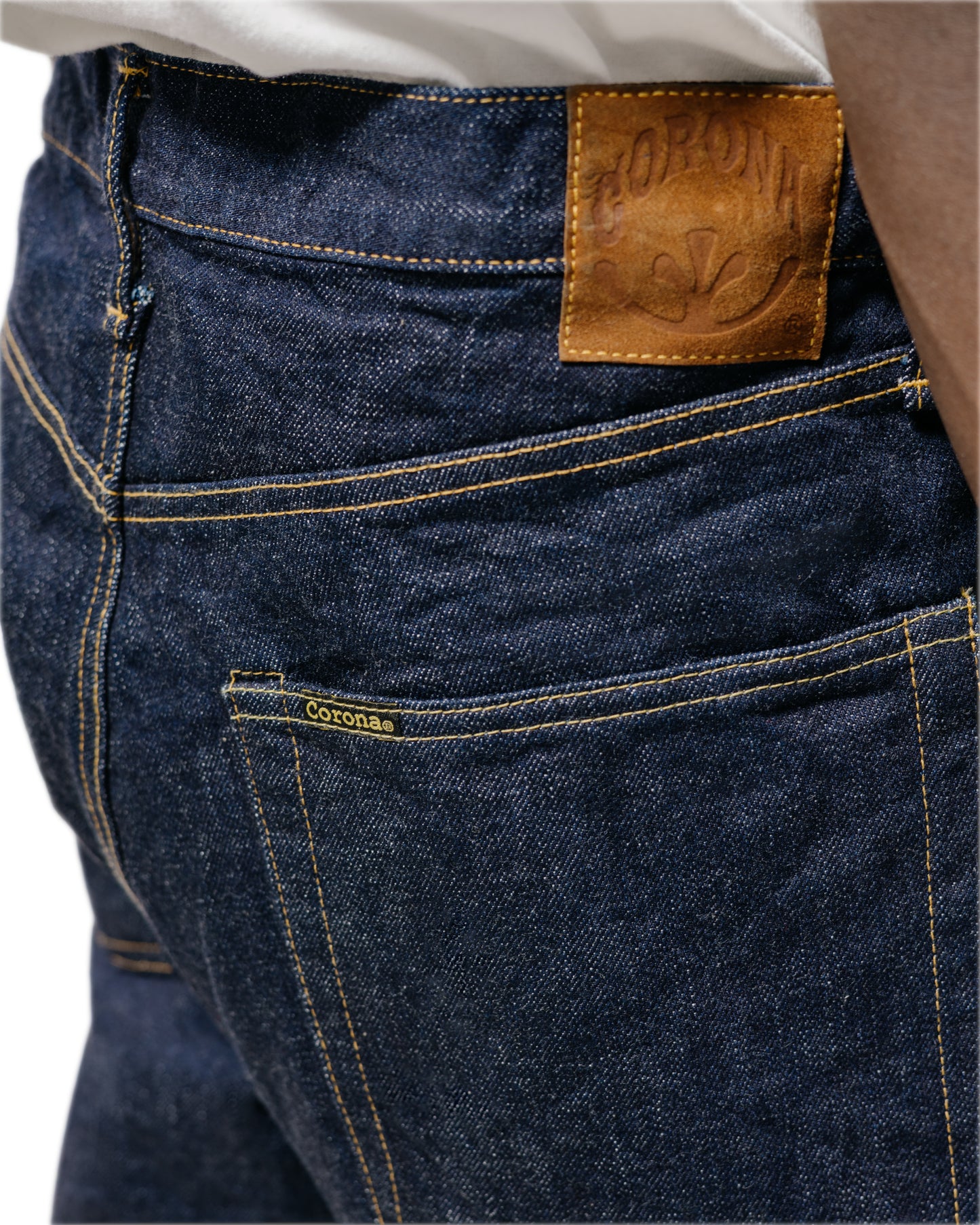 lost & found The Corona Utility The Corona Utility CP005 W05 Five Pocket 14oz Selvedge Denim Indigo Blue
