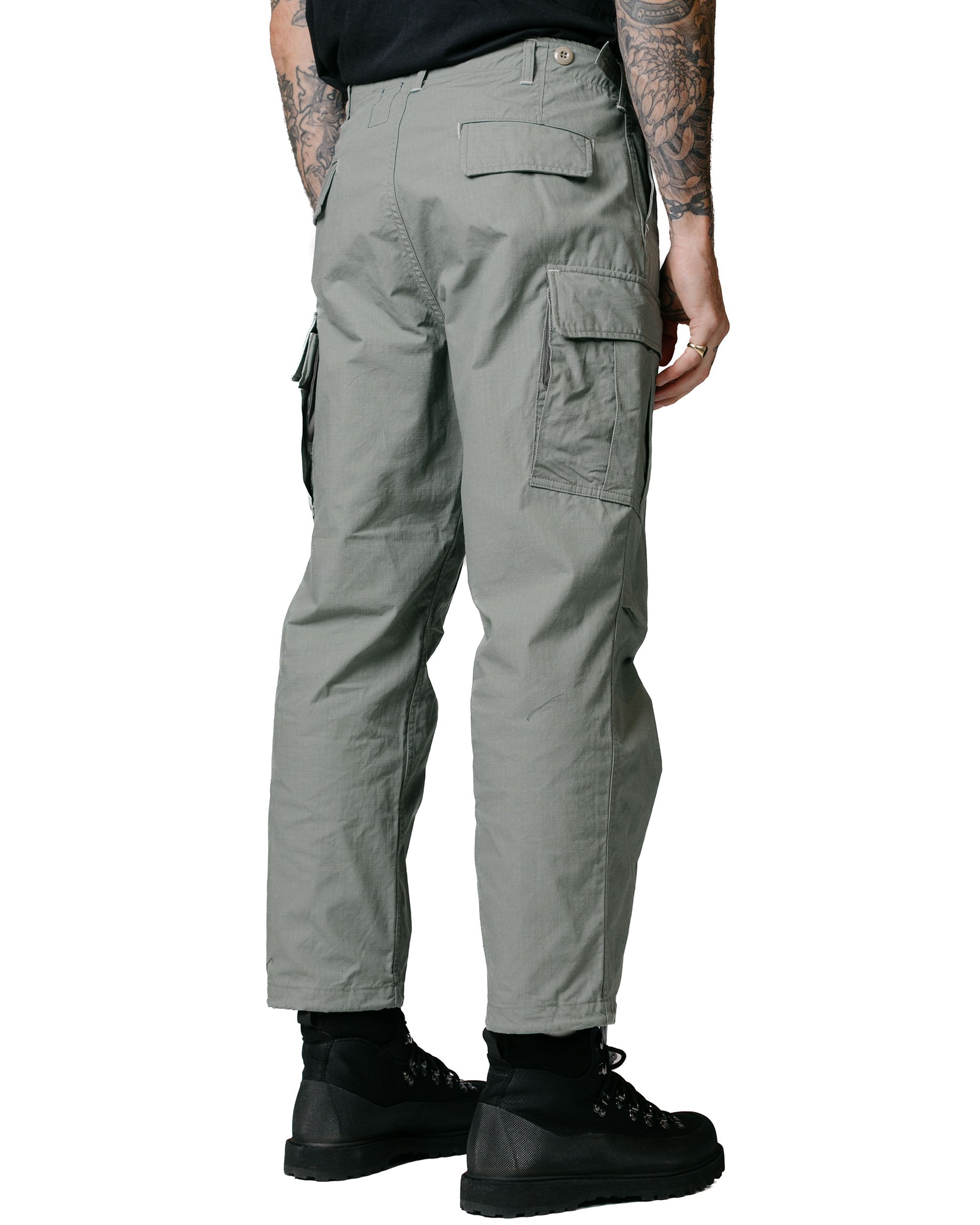 lost & found The Corona Utility The Corona Utility FP006 Fatigue Slacks 'Jungle Slacks' N/C Military Ripstop Sage Green