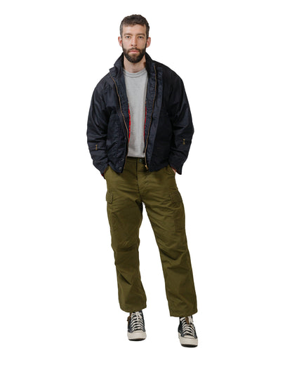 lost & found The Corona Utility The Corona Utility FP006 Fatigue Slacks 'Jungle Slacks' Army Nylon/Cotton Blocks Olive Green