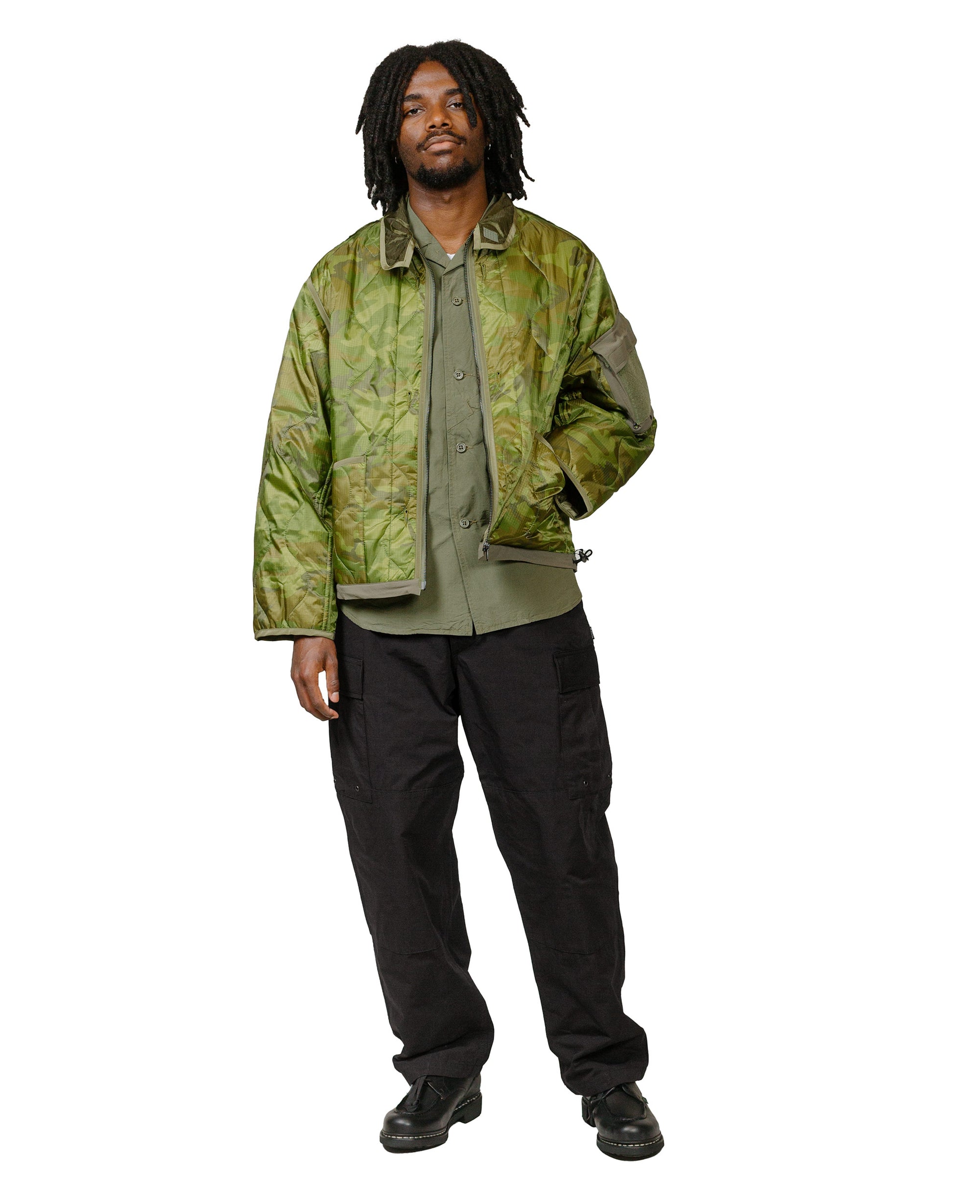 lost & found The Corona Utility The Corona Utility FP026 Fatigue Slacks '357 B.D.U Slacks' Ripstop Poplin Black