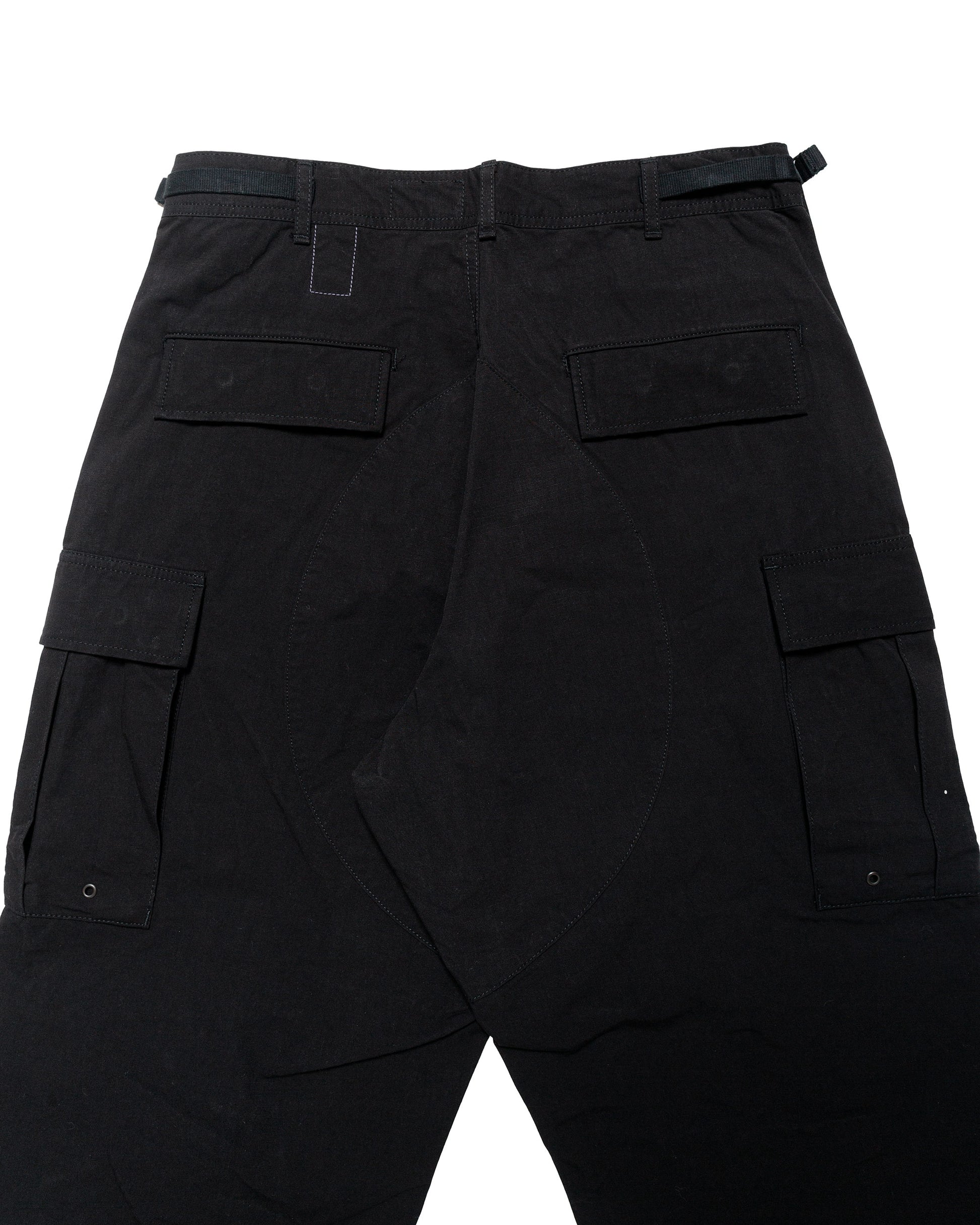 lost & found The Corona Utility The Corona Utility FP026 Fatigue Slacks '357 B.D.U Slacks' Ripstop Poplin Black