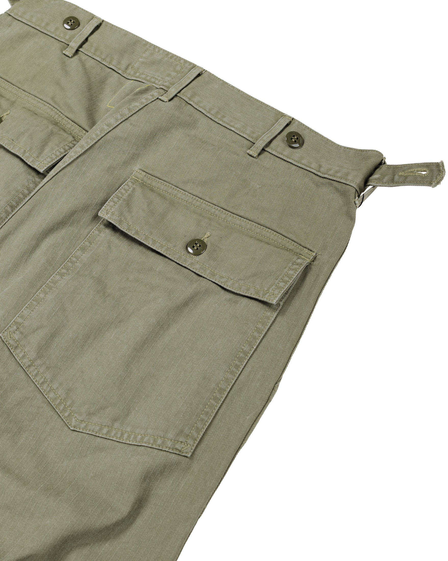 lost & found The Corona Utility The Corona Utility FP027 M-47 Utility Slacks Sage Green