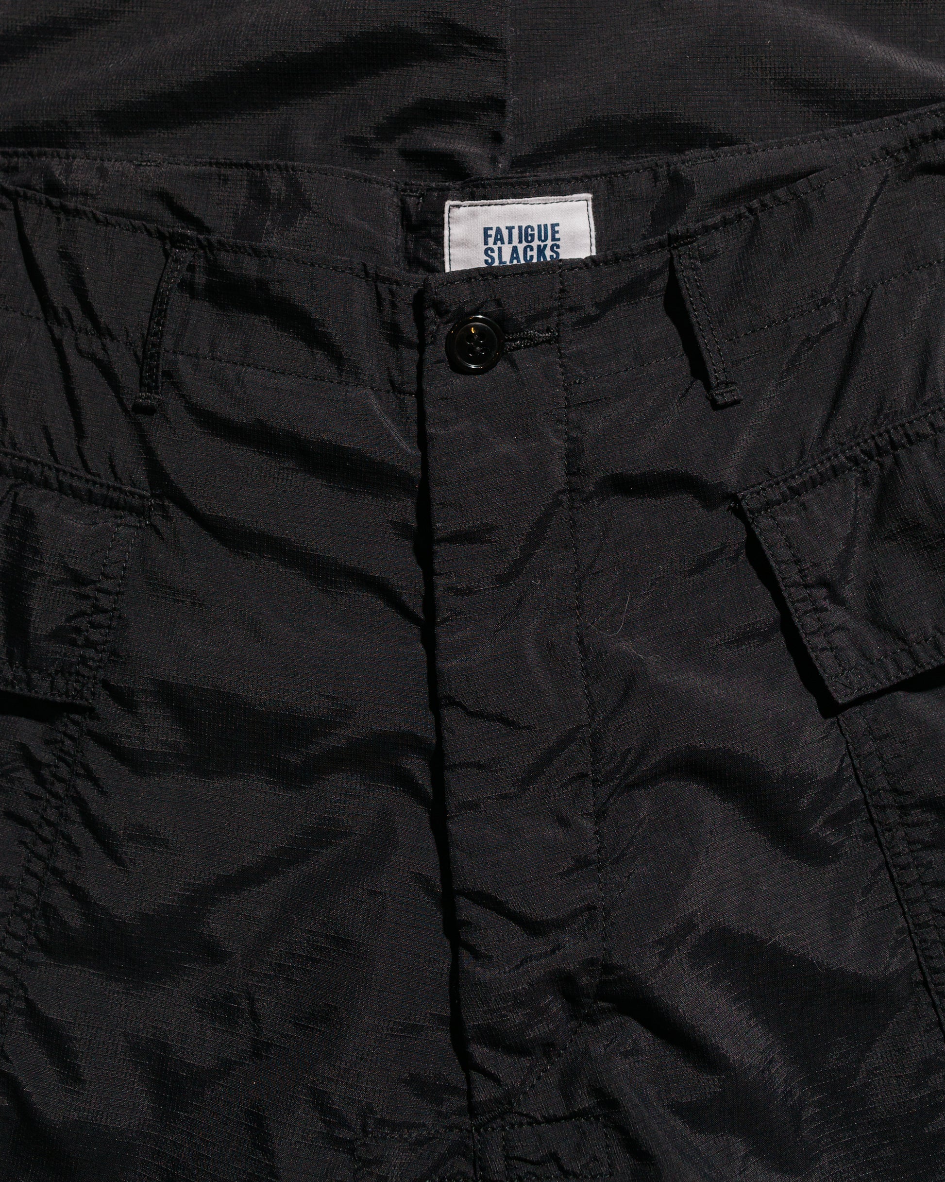 lost & found The Corona Utility The Corona Utility FP028 M-43 Cargo Slacks SUPPLEX Nylon Ripstop Black