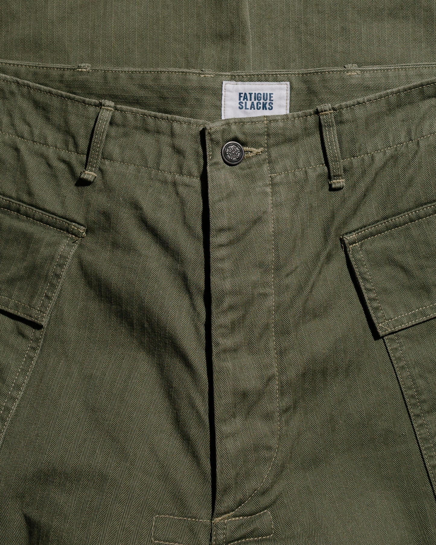 lost & found The Corona Utility The Corona Utility FP028 M-43 Cargo Slacks SZ Military H.B.T Light OG w/ Bio-Wash