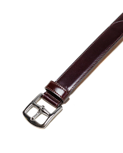 lost & found The Lakota House The Lakota House Harness Buckle Belt Burgundy