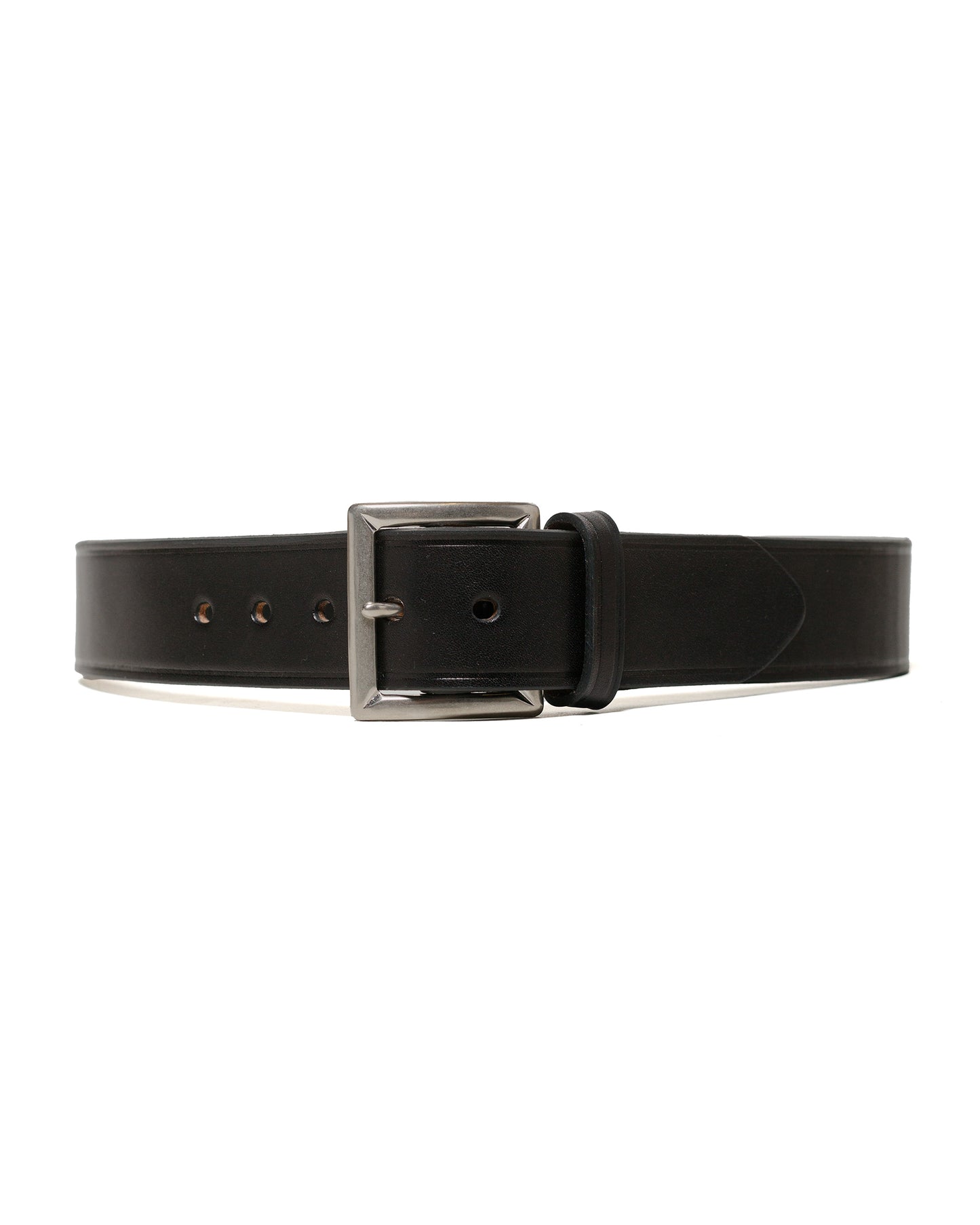 lost & found The Real McCoy's The Real McCoy's BA18011 Buco Motorcycle Garison Belt (Single Pin) Black