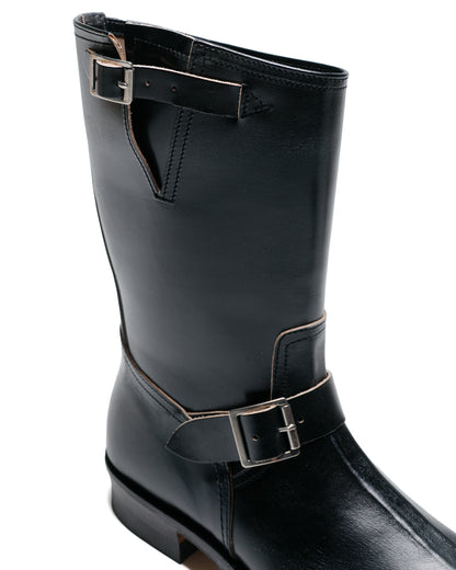 lost & found The Real McCoy's The Real McCoy's BA22001 Buco Engineer Boots / Buttock Black
