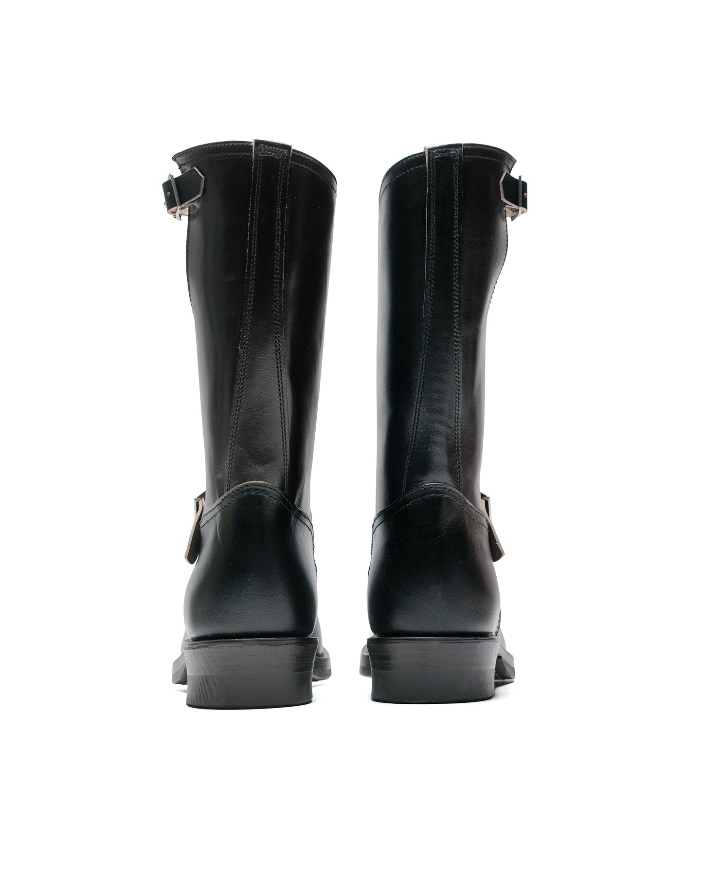 lost & found The Real McCoy's The Real McCoy's BA22001 Buco Engineer Boots / Buttock Black