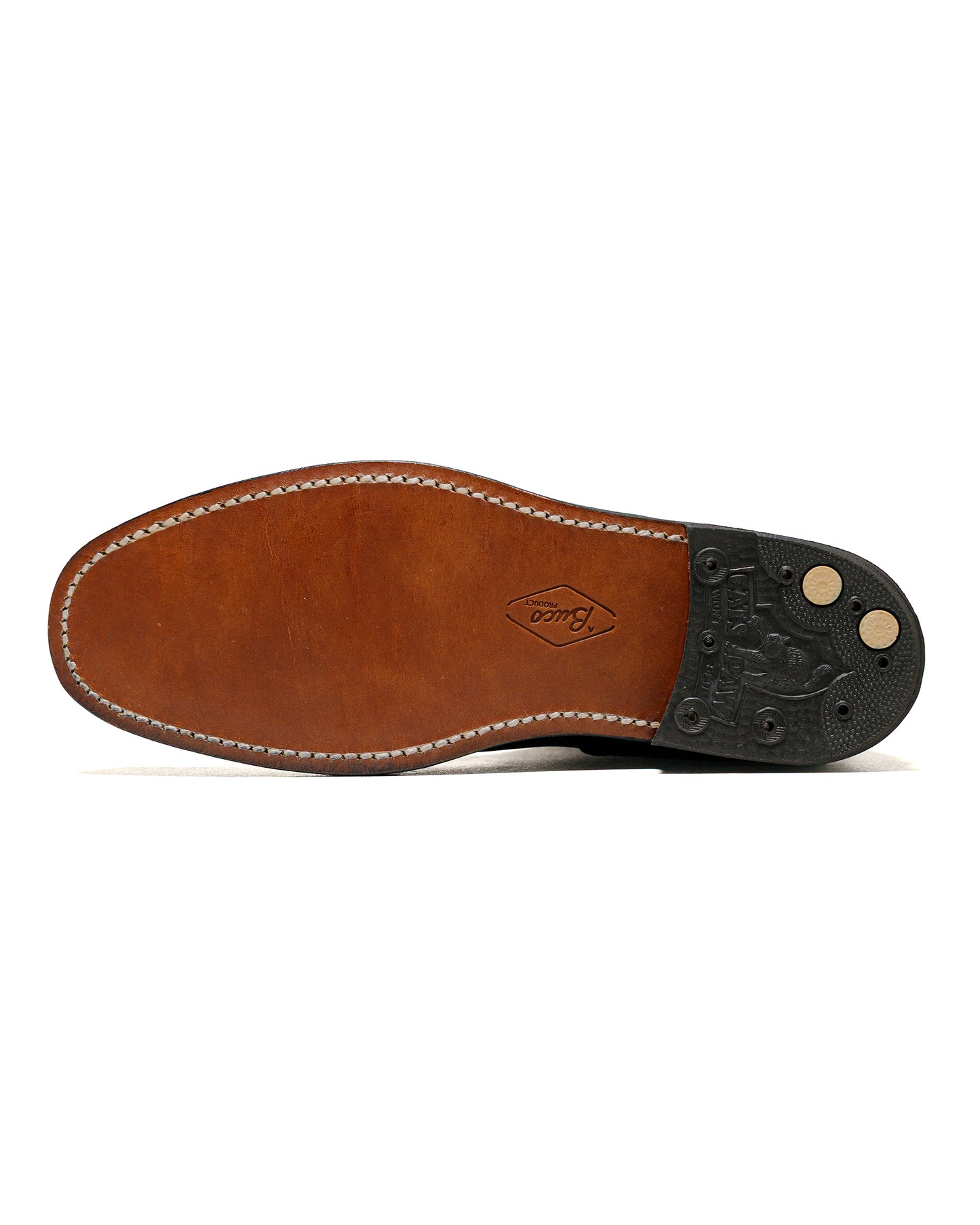 lost & found The Real McCoy's The Real McCoy's BA23101 Buco Narrow Engineer Boots / Buttock Black