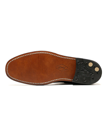 lost & found The Real McCoy's The Real McCoy's BA23101 Buco Narrow Engineer Boots / Buttock Black
