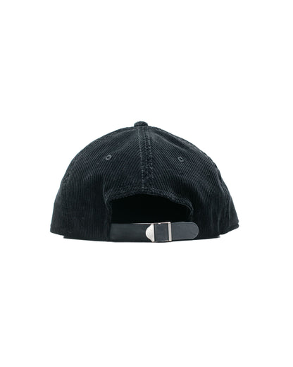 lost & found The Real McCoy's The Real McCoy's BA23102 Buco Strap-Back Cap / Corduroy Black
