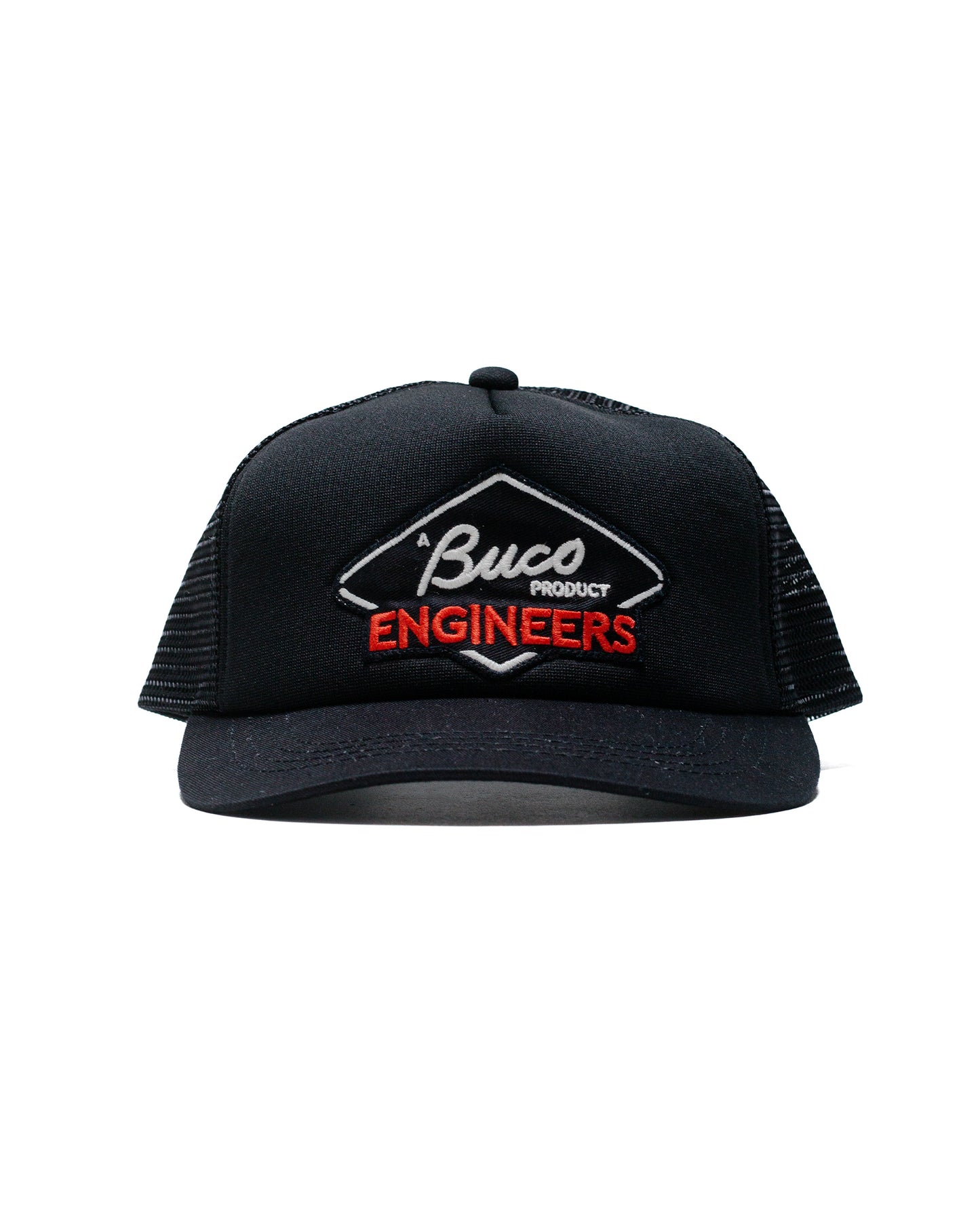 lost & found The Real McCoy's The Real McCoy's BA24003 Buco Mesh Cap / Engineers Black