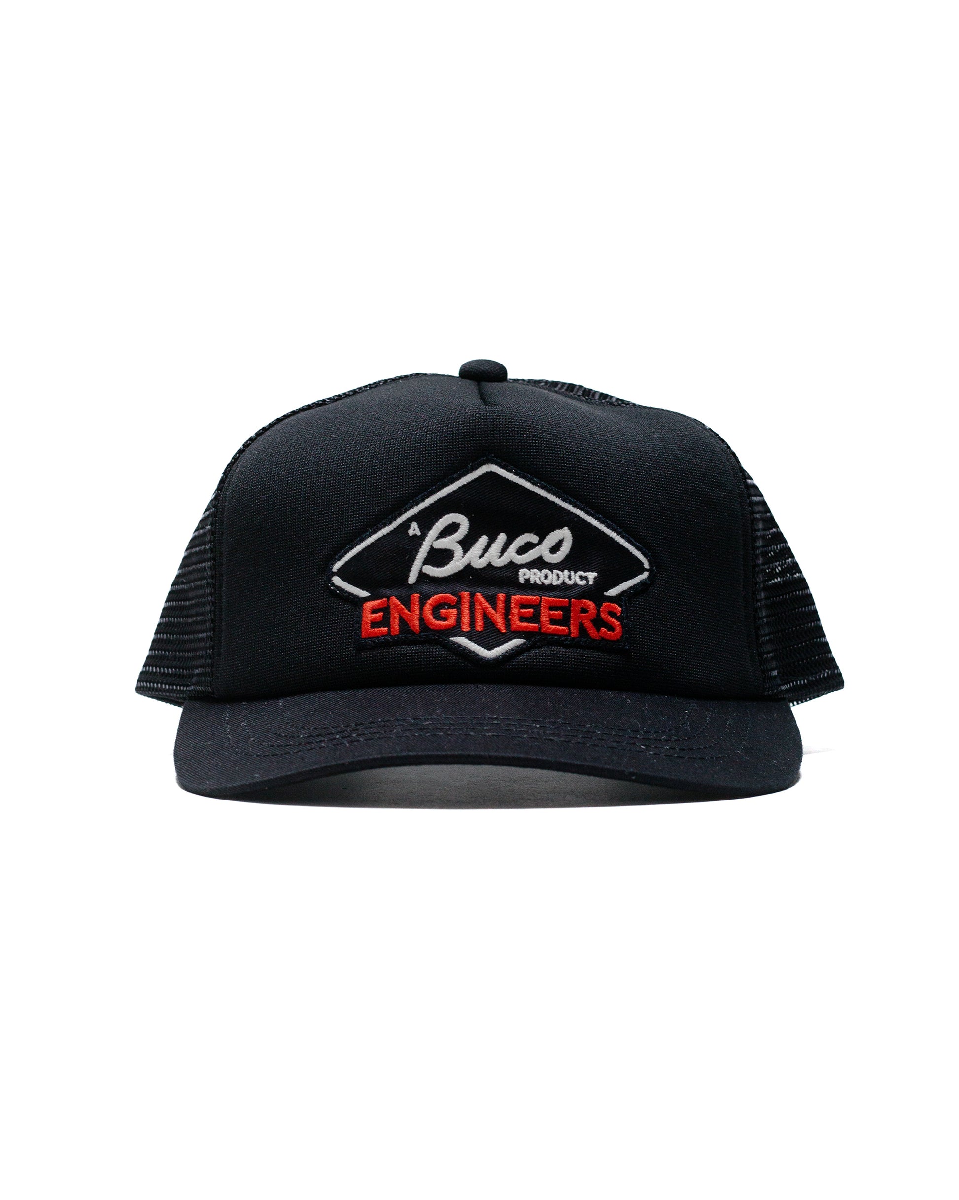 lost & found The Real McCoy's The Real McCoy's BA24003 Buco Mesh Cap / Engineers Black