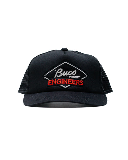 lost & found The Real McCoy's The Real McCoy's BA24003 Buco Mesh Cap / Engineers Black