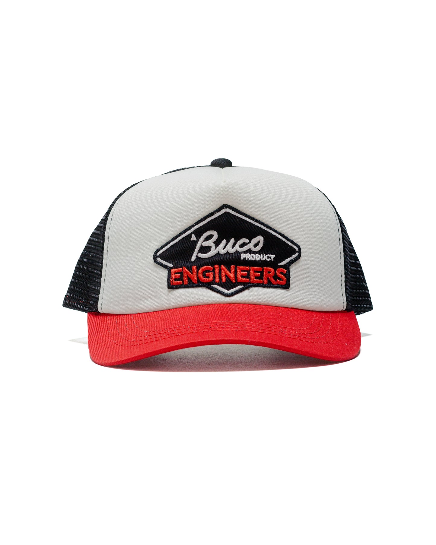 lost & found The Real McCoy's The Real McCoy's BA24003 Buco Mesh Cap / Engineers White