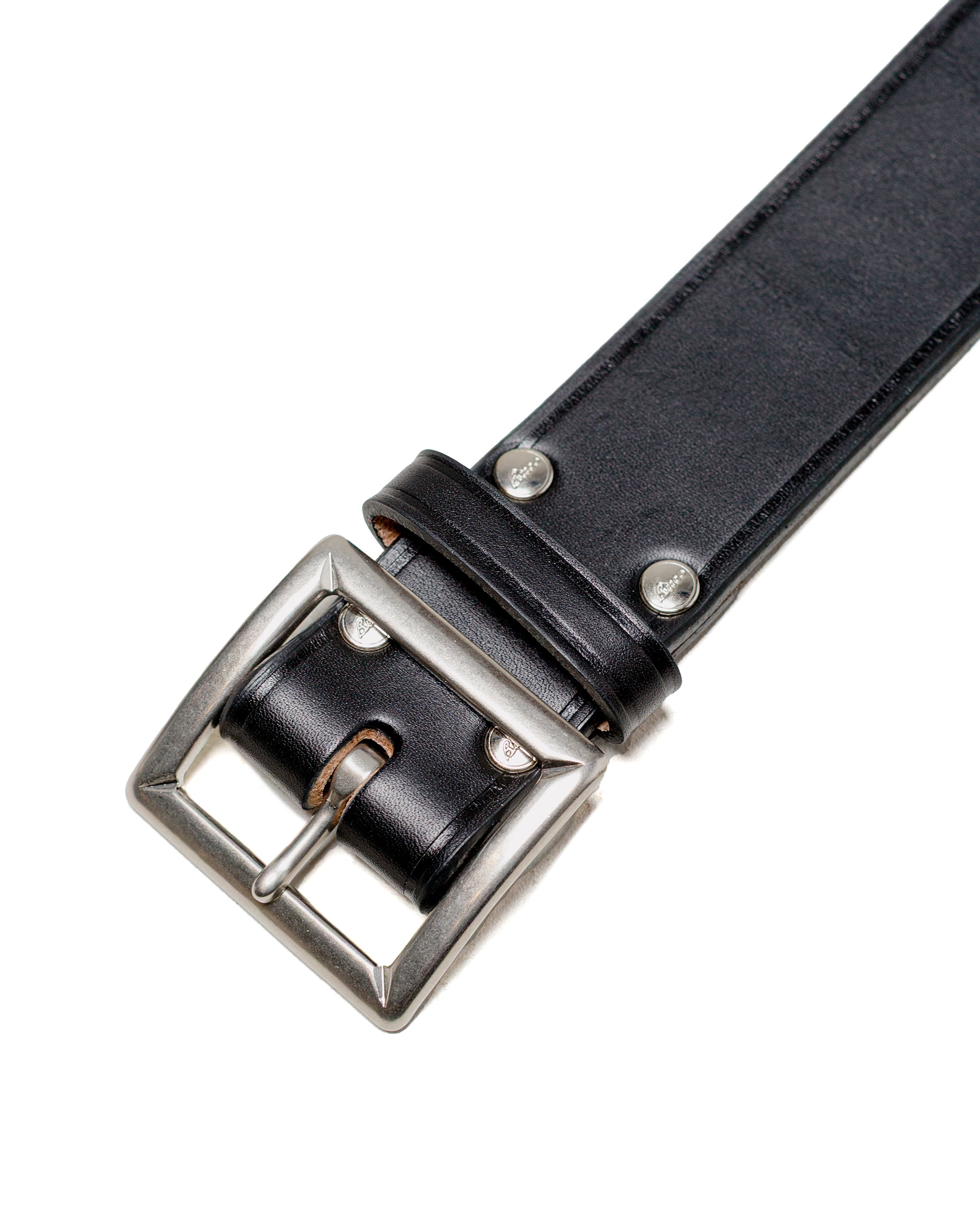 lost & found The Real McCoy's The Real McCoy's BA24101 Buco Motorcycle Belt / Saf-T-Flash Black