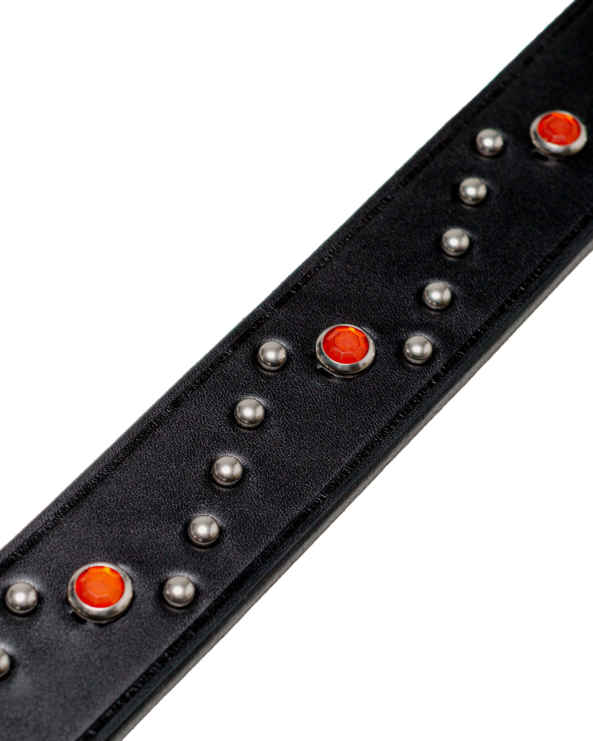 lost & found The Real McCoy's The Real McCoy's BA24101 Buco Motorcycle Belt / Saf-T-Flash Black