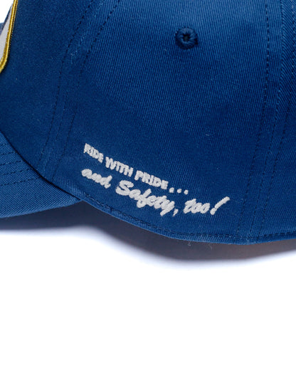 lost & found The Real McCoy's The Real McCoy's BA24102 Buco Logo Cap / Oval Cobalt