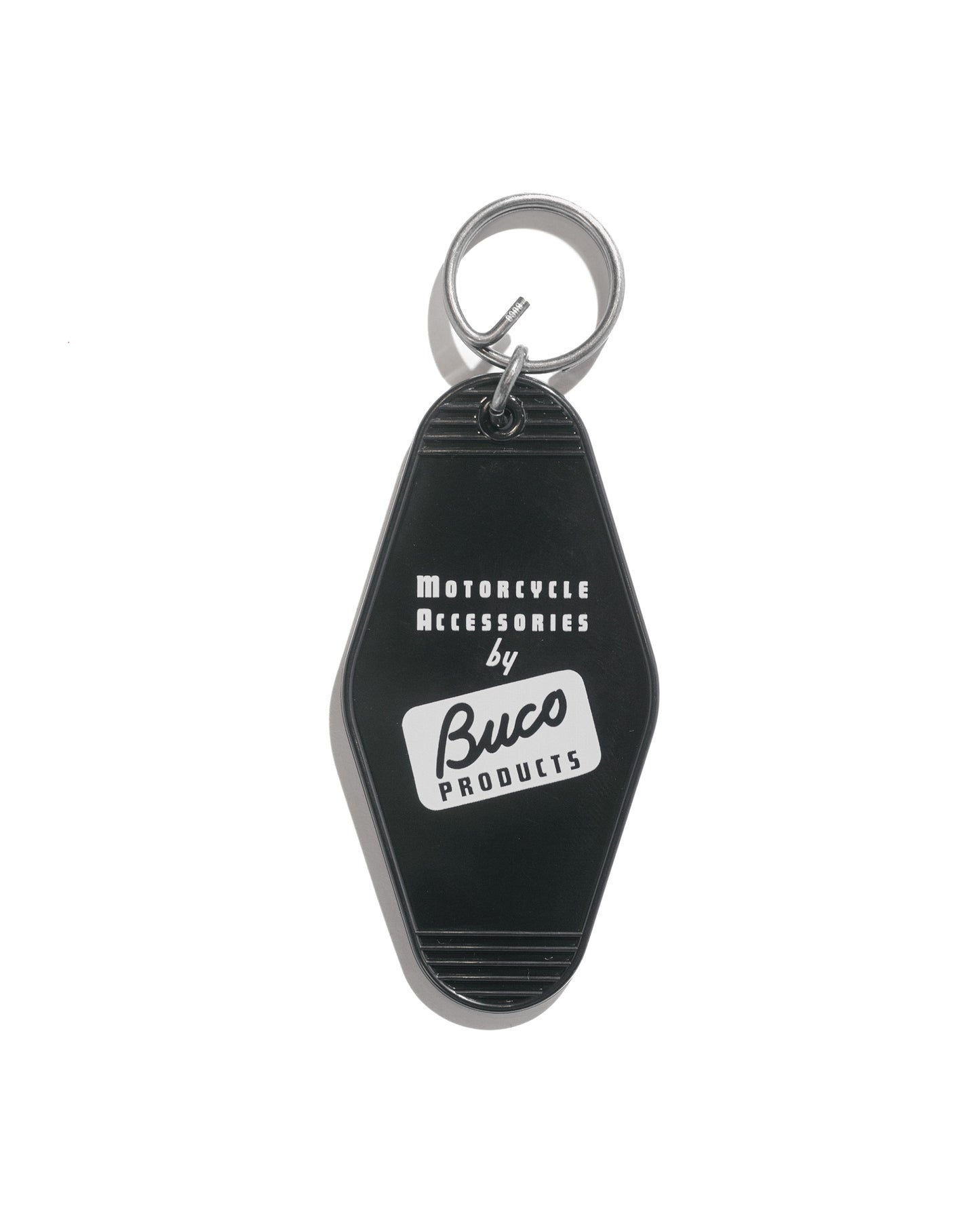 lost & found The Real McCoy's The Real McCoy's BA24103 Buco Motel Key Ring Black