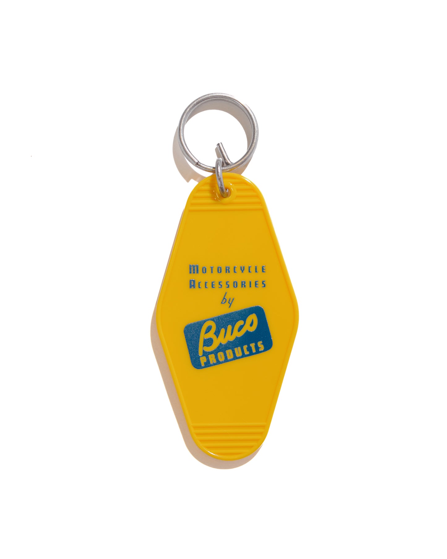 lost & found The Real McCoy's The Real McCoy's BA24103 Buco Motel Key Ring Yellow