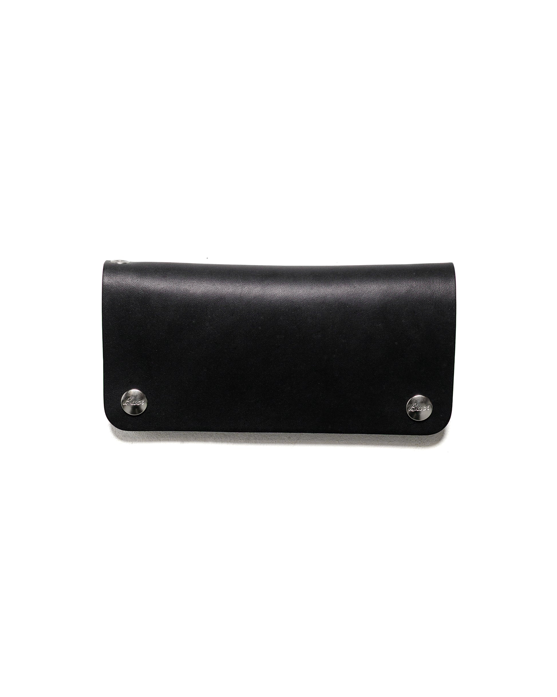 lost & found The Real McCoy's The Real McCoy's BA25002 Buco Trucker Wallet Black