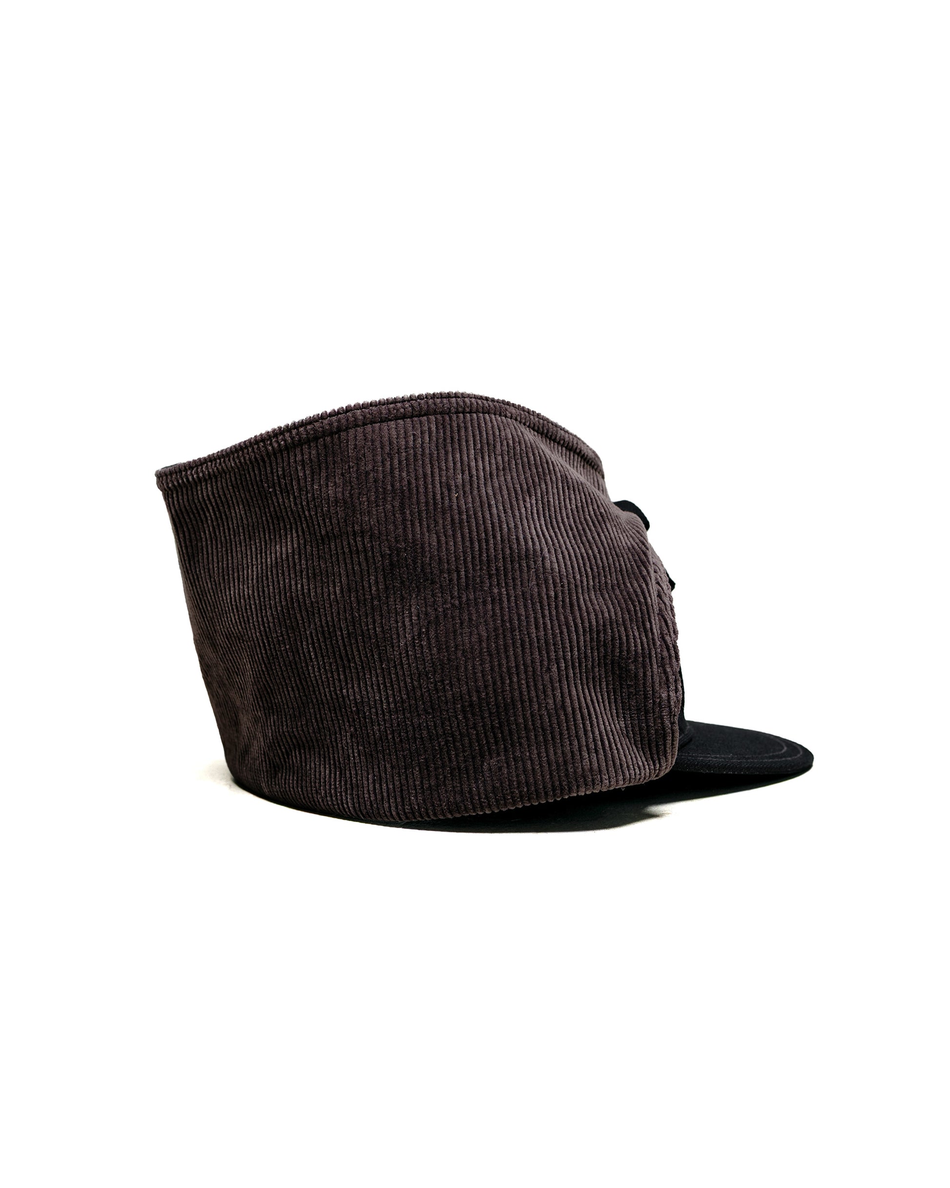 lost & found The Real McCoy's The Real McCoy's BA25103 Buco Cotton Canvas Windproof Riding Cap Black