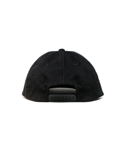 lost & found The Real McCoy's The Real McCoy's BA25106 Five Panel Corduroy Cap / Look At How Buco Did It! Black
