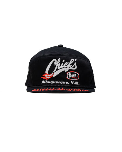 lost & found The Real McCoy's The Real McCoy's BA26002 Buco Rope Cap / Chiefs Black/Red