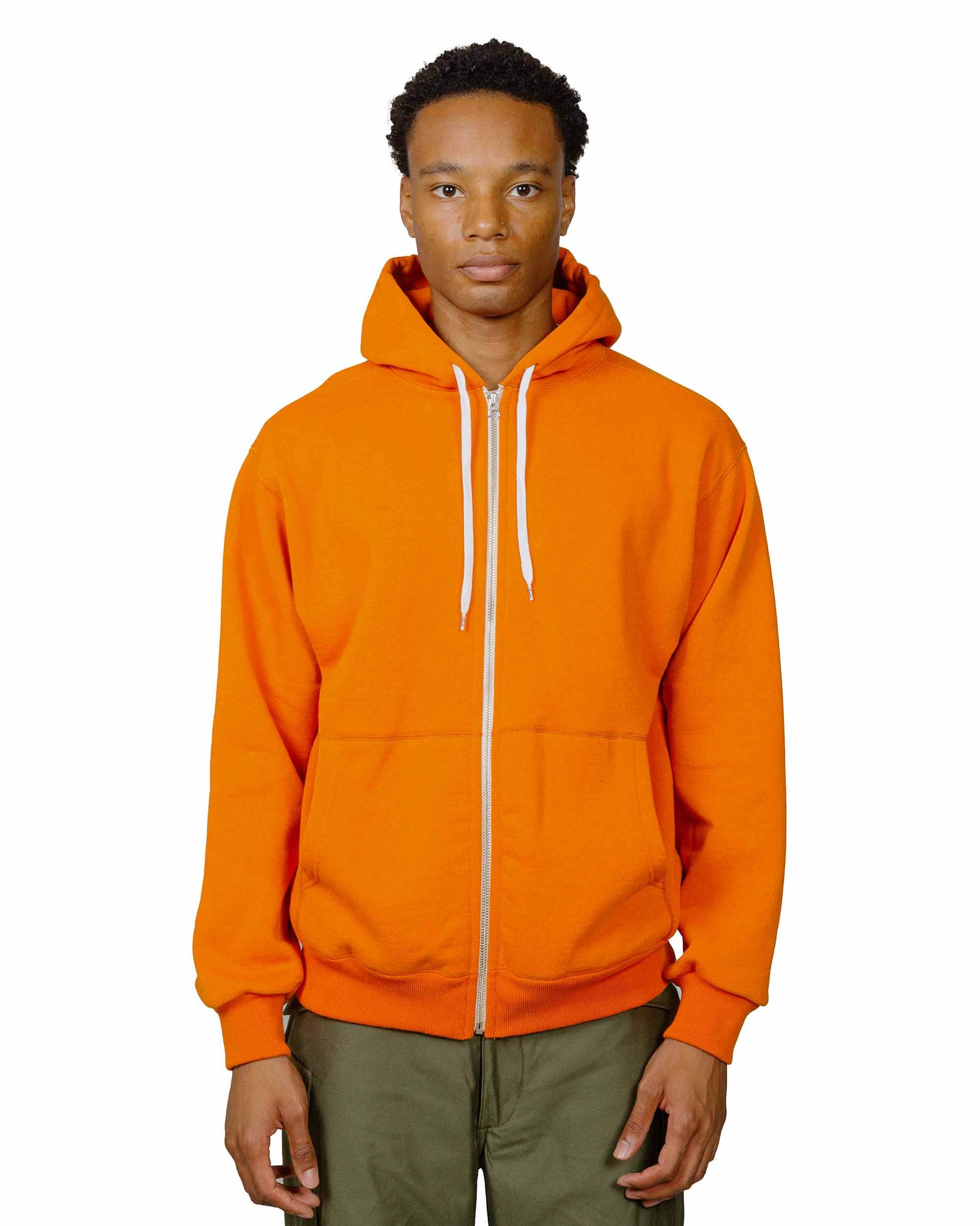 lost & found The Real McCoy's The Real McCoy's BC23101 Buco F/Z Parka Sweatshirt Orange