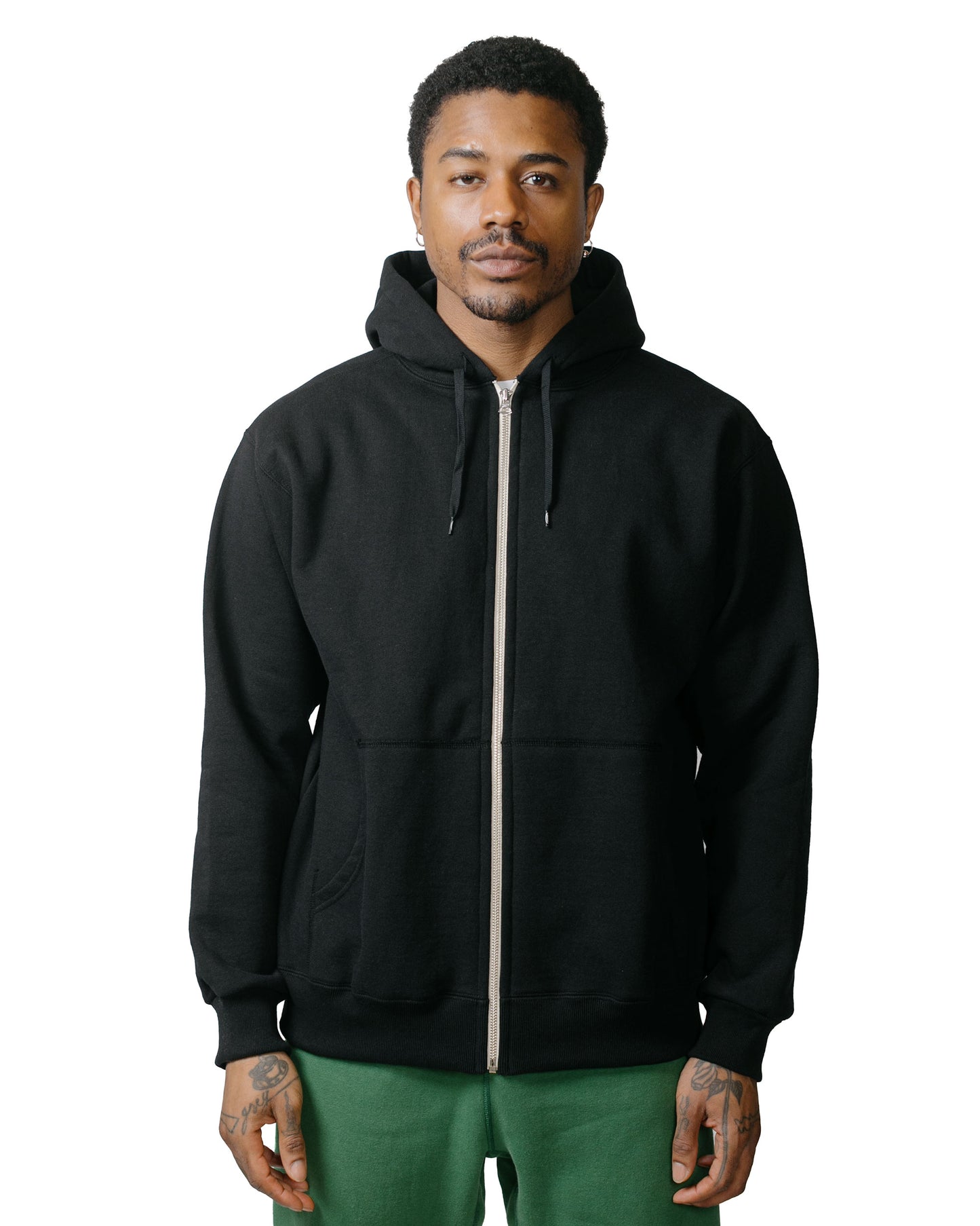 lost & found The Real McCoy's The Real McCoy's BC23101 Buco F/Z Parka Sweatshirt Black