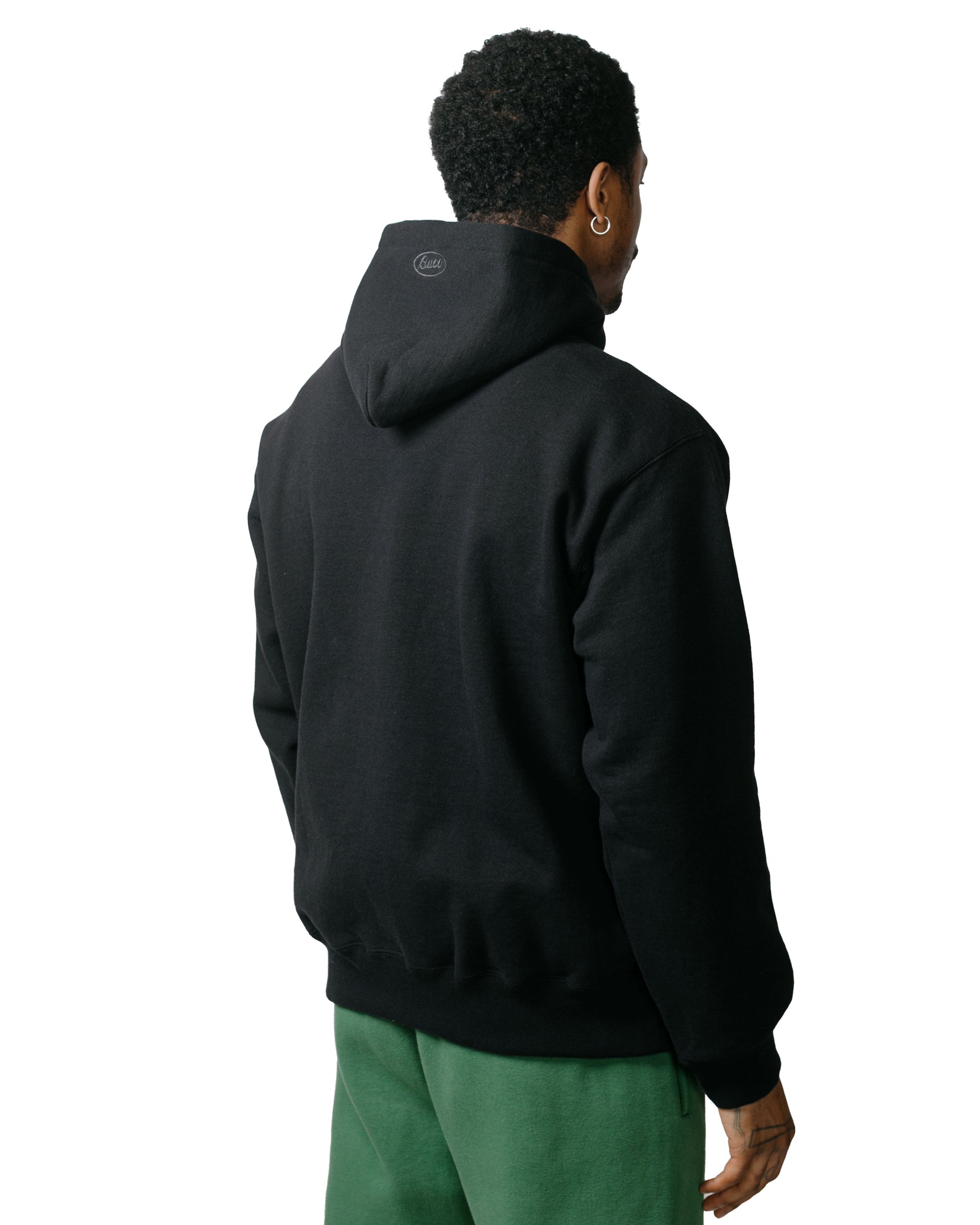 lost & found The Real McCoy's The Real McCoy's BC23101 Buco F/Z Parka Sweatshirt Black