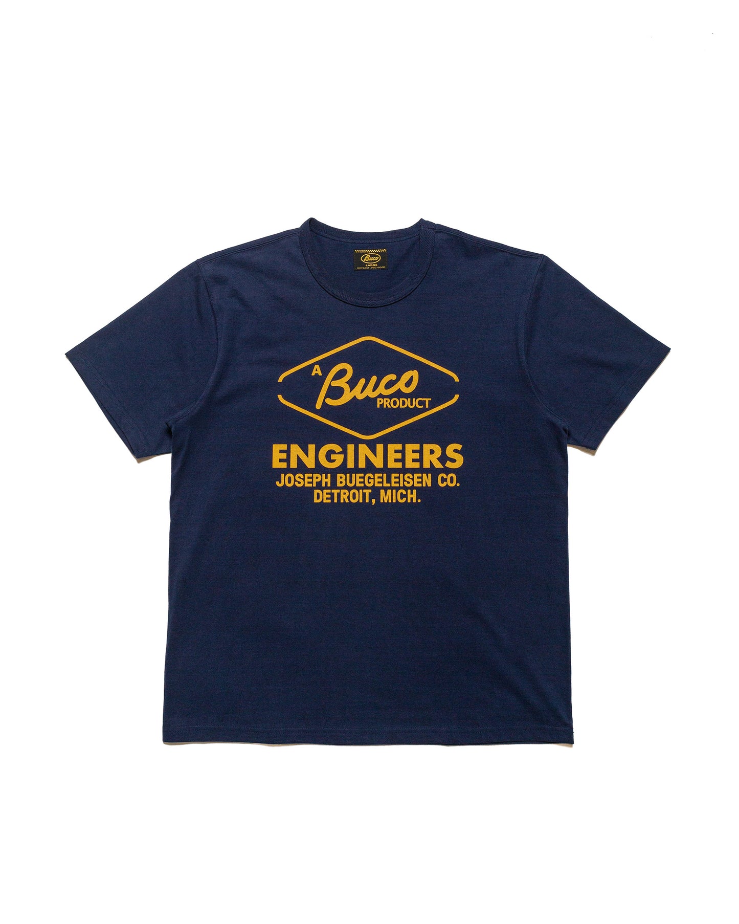 lost & found The Real McCoy's The Real McCoy's BC24003 Buco Tee / Engineers Navy