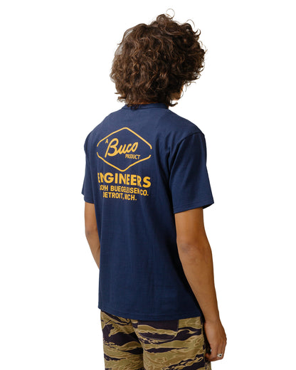 lost & found The Real McCoy's The Real McCoy's BC24003 Buco Tee / Engineers Navy