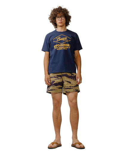 lost & found The Real McCoy's The Real McCoy's BC24003 Buco Tee / Engineers Navy