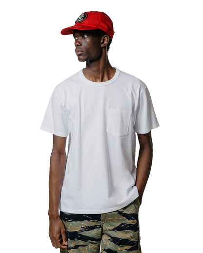 lost & found The Real McCoy's The Real McCoy's BC25003 Buco Tee / Skull Piston White