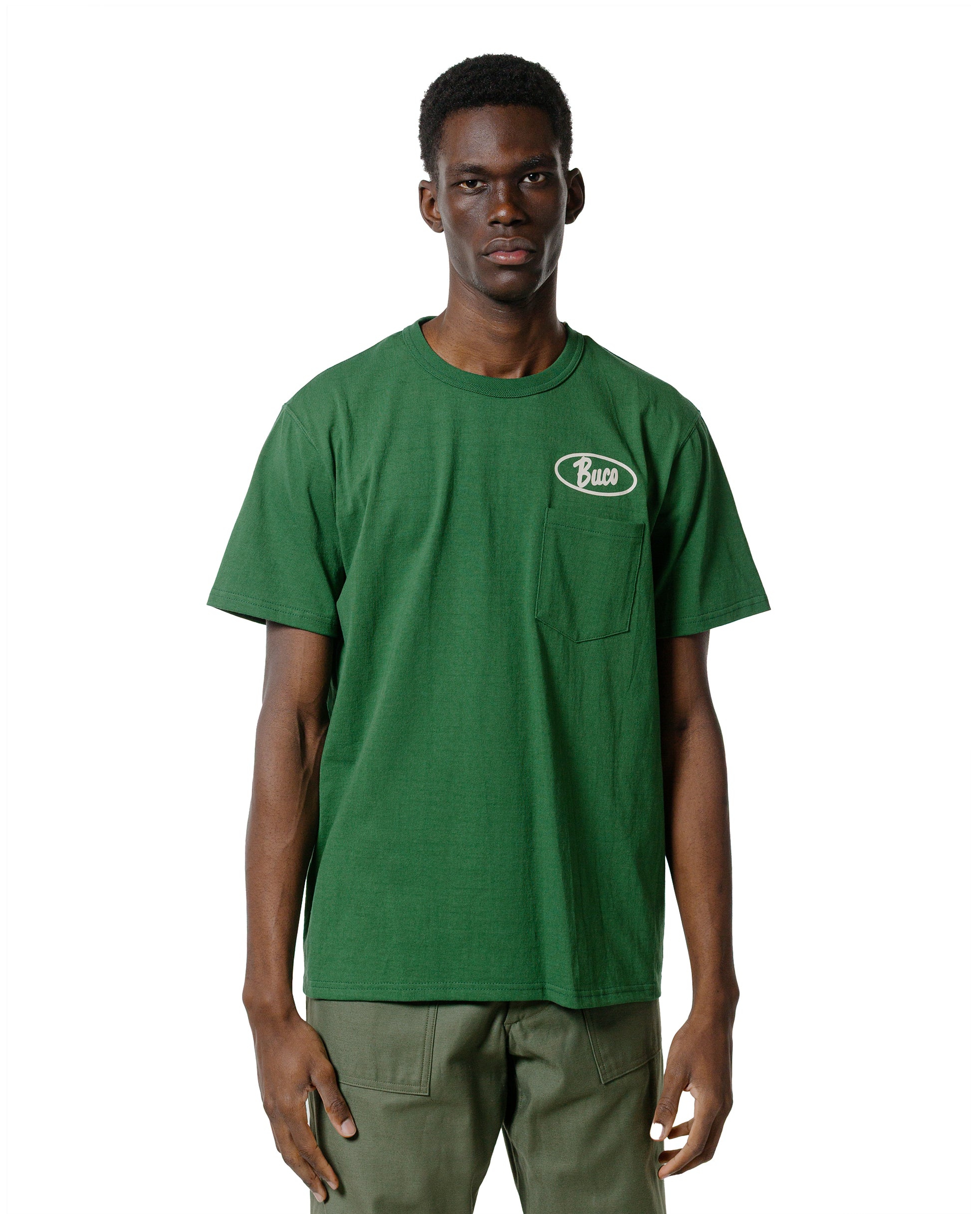 lost & found The Real McCoy's The Real McCoy's BC25005 Buco Tee / Enthusiast Green
