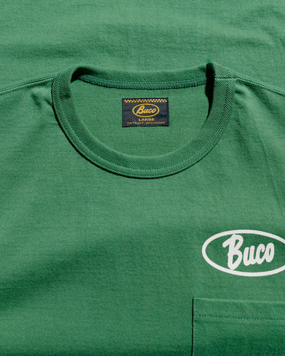 lost & found The Real McCoy's The Real McCoy's BC25005 Buco Tee / Enthusiast Green
