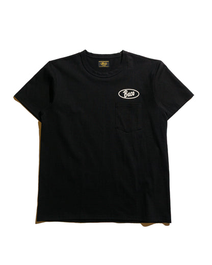lost & found The Real McCoy's The Real McCoy's BC25005 Buco Tee / Enthusiast Black
