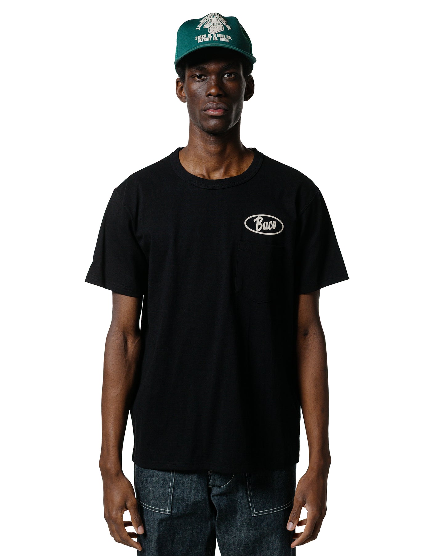 lost & found The Real McCoy's The Real McCoy's BC25005 Buco Tee / Enthusiast Black