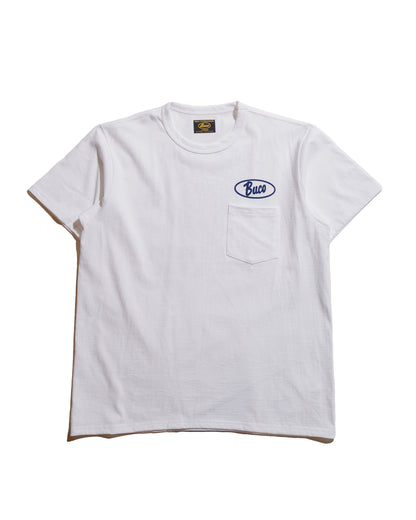 lost & found The Real McCoy's The Real McCoy's BC25005 Buco Tee / Enthusiast White