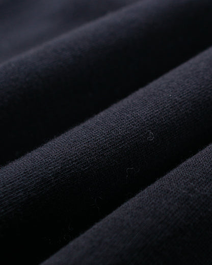 lost & found The Real McCoy's The Real McCoy's BC25101 Buco Striped-Sleeve Sweatshirt Black Charcoal