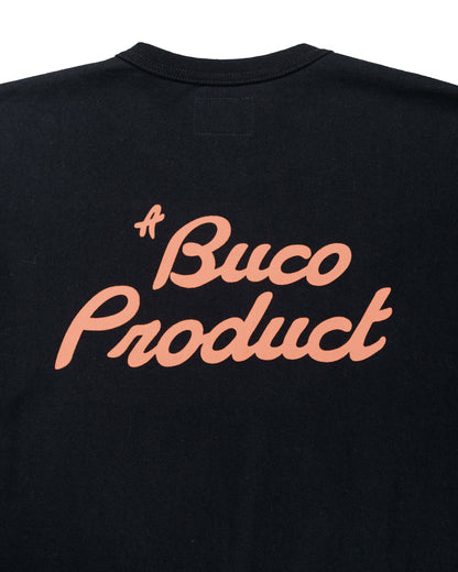 lost & found The Real McCoy's The Real McCoy's BC25105 BUCO L/S Tee / Look At How Buco Did It! Black