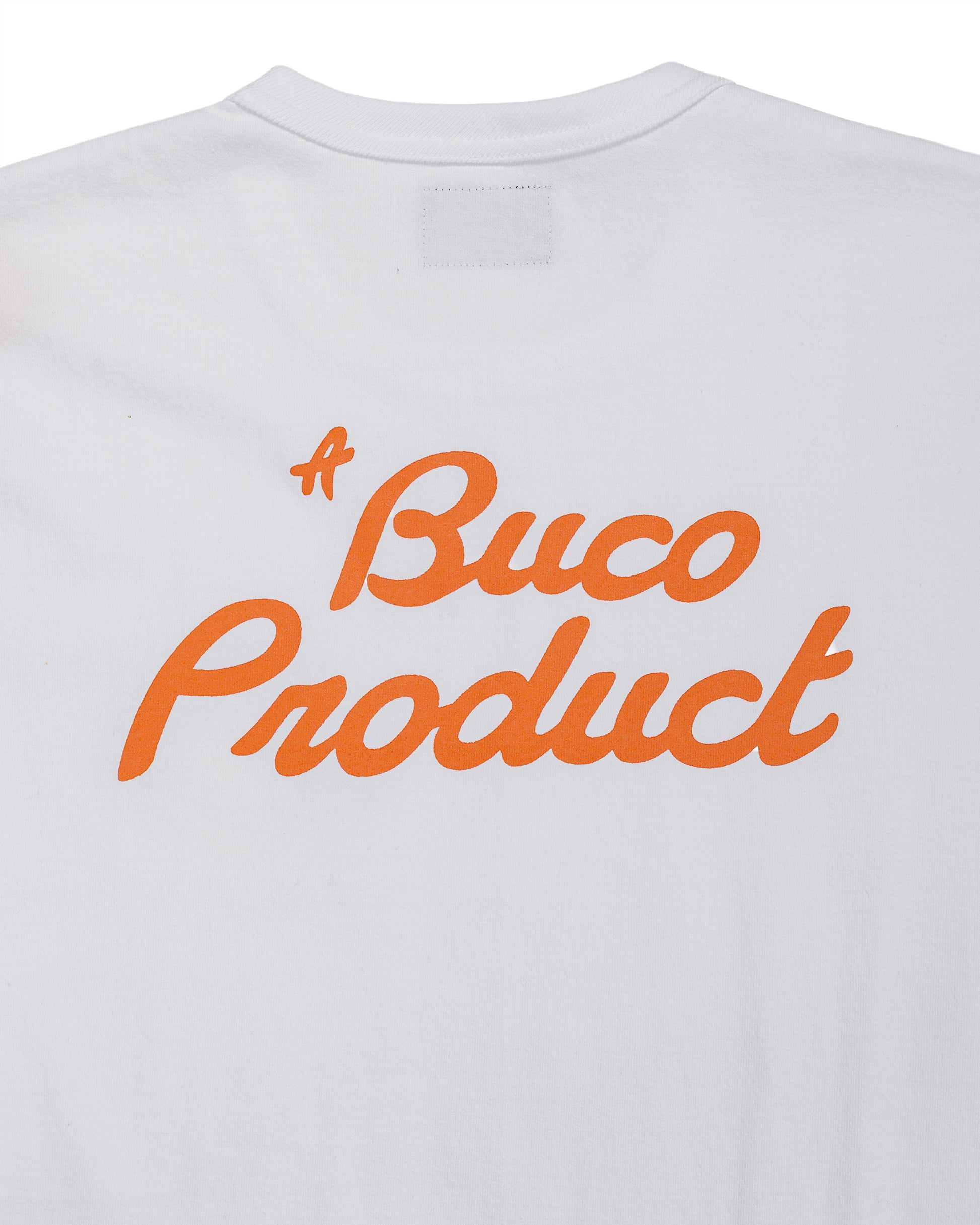 lost & found The Real McCoy's The Real McCoy's BC25105 BUCO L/S Tee / Look At How Buco Did It! White