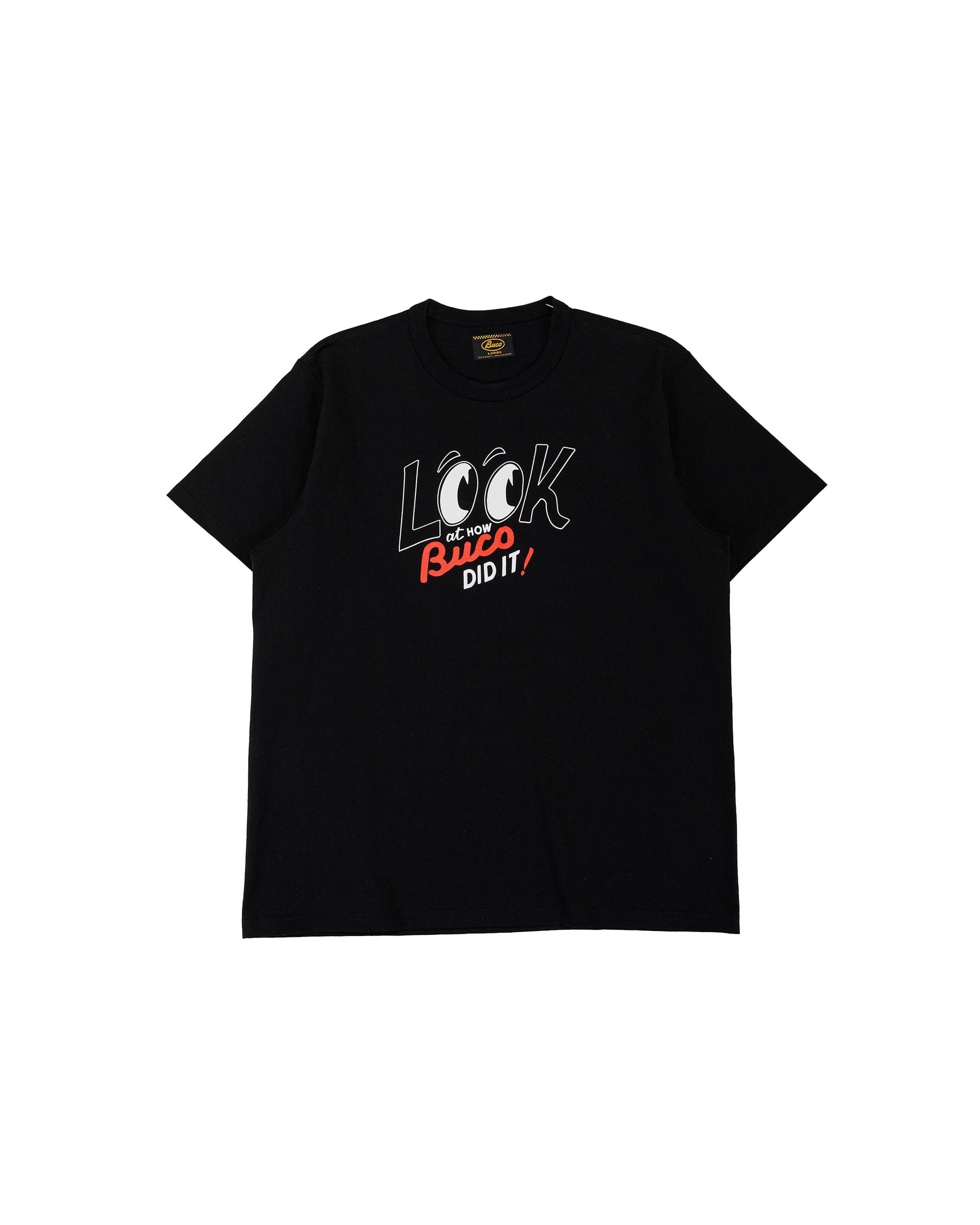 lost & found The Real McCoy's The Real McCoy's BC26002 BUCO Tee / Look At How Buco Did It! Black