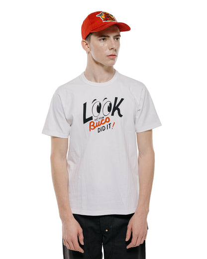 lost & found The Real McCoy's The Real McCoy's BC26002 BUCO Tee / Look At How Buco Did It! White