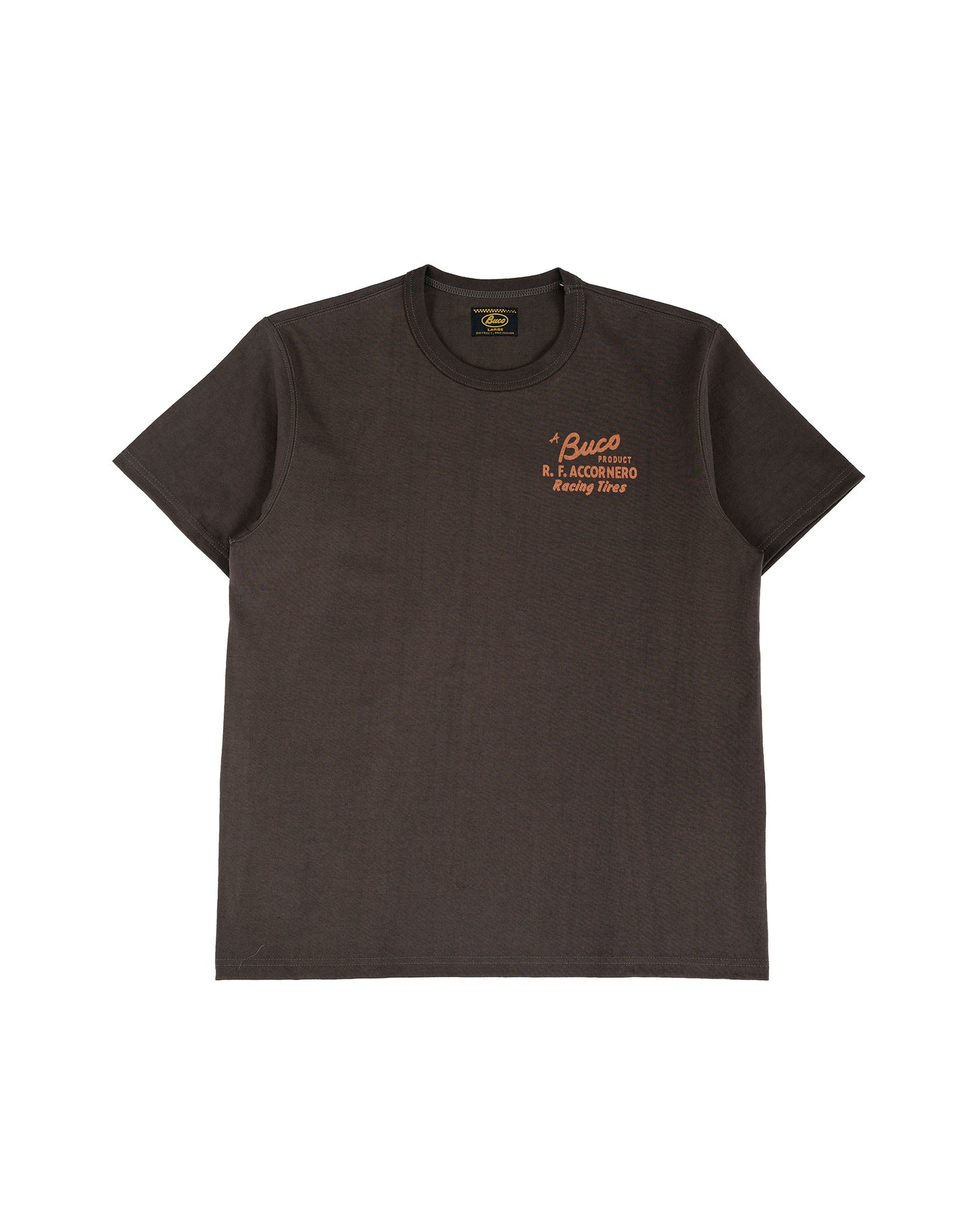 lost & found The Real McCoy's The Real McCoy's BC26007 Buco Tee / R.F. Accornero Charcoal