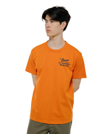 lost & found The Real McCoy's The Real McCoy's BC26007 Buco Tee / R.F. Accornero Orange