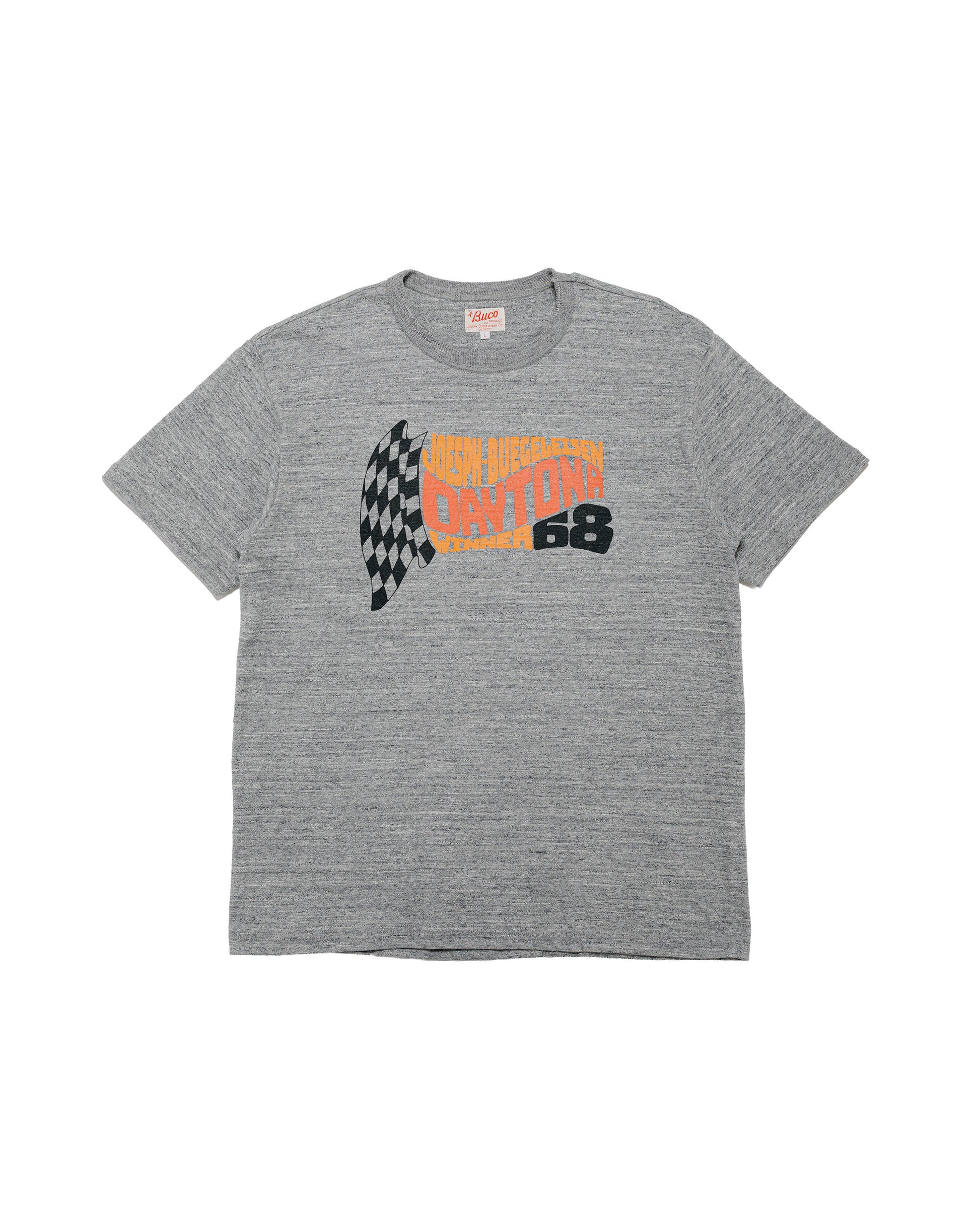 The Real McCoy's BC26008 Athletic T-Shirt / Daytona 68' Gray